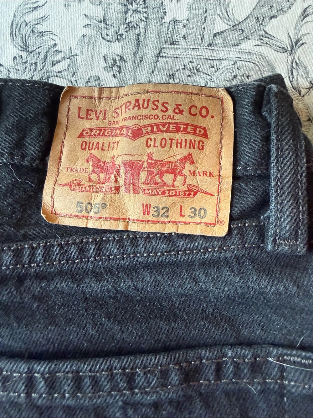 Levi's Men's Straight Jeans - Black
